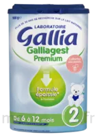 Gallia Galliagest Premium 2 Lait En Poudre B/800g à Lherm