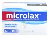 Microlax Sorbitol Citrate Et Laurilsulfoacetate De Sodium S Rect En Récipient Unidose 12récip-unidoses-can/5ml à Lherm