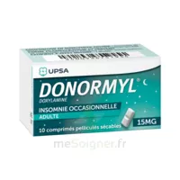 Donormyl 15 Mg Comprimés Pelliculés Sécables T/10 à Lherm