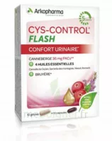 Cys-control Flash 36mg Gélules B/20 à Lherm