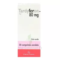 Tardyferon 80 Mg, Comprimé Pelliculé Plq/30 à Lherm
