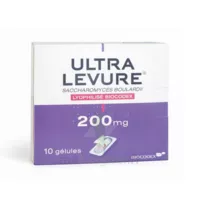 Ultra-levure 200 Mg Gélules Plq/10 à Lherm