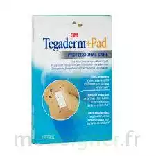 Tegaderm+pad Pansement Adhésif Stérile Avec Compresse Transparent 5x7cm B/10 à Lherm