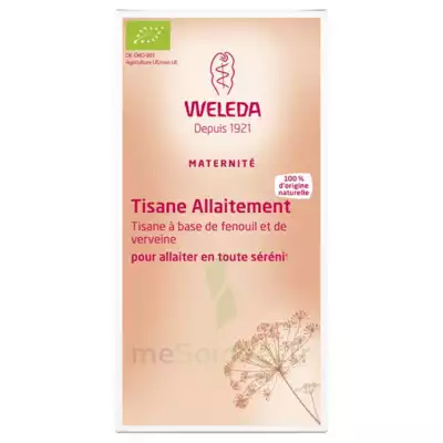 Weleda Tisane Allaitement Fenouil Verveine 20 Sachets/2g à Lherm