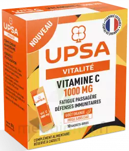 Upsa Vitamine C 1000 Poudre 10 Sachets à Lherm