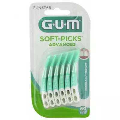 Gum Soft Picks Advanced Pointe Interdentaire Standard B/60 à Lherm